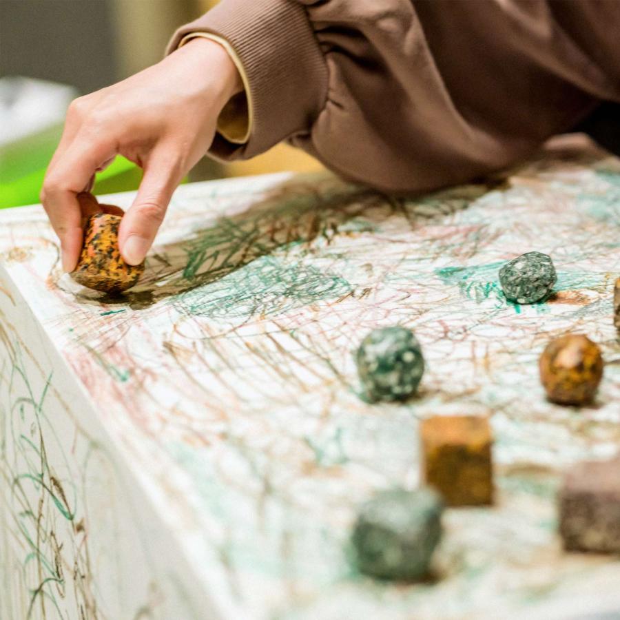 クレヨン  unto アント カラージェム 3個セット クレヨン くれよん 大人 子供 子ども お絵描き 画材 安全 おしゃれ オブジェ インテリア ギフト プレゼント | HIGHTIDE | 10