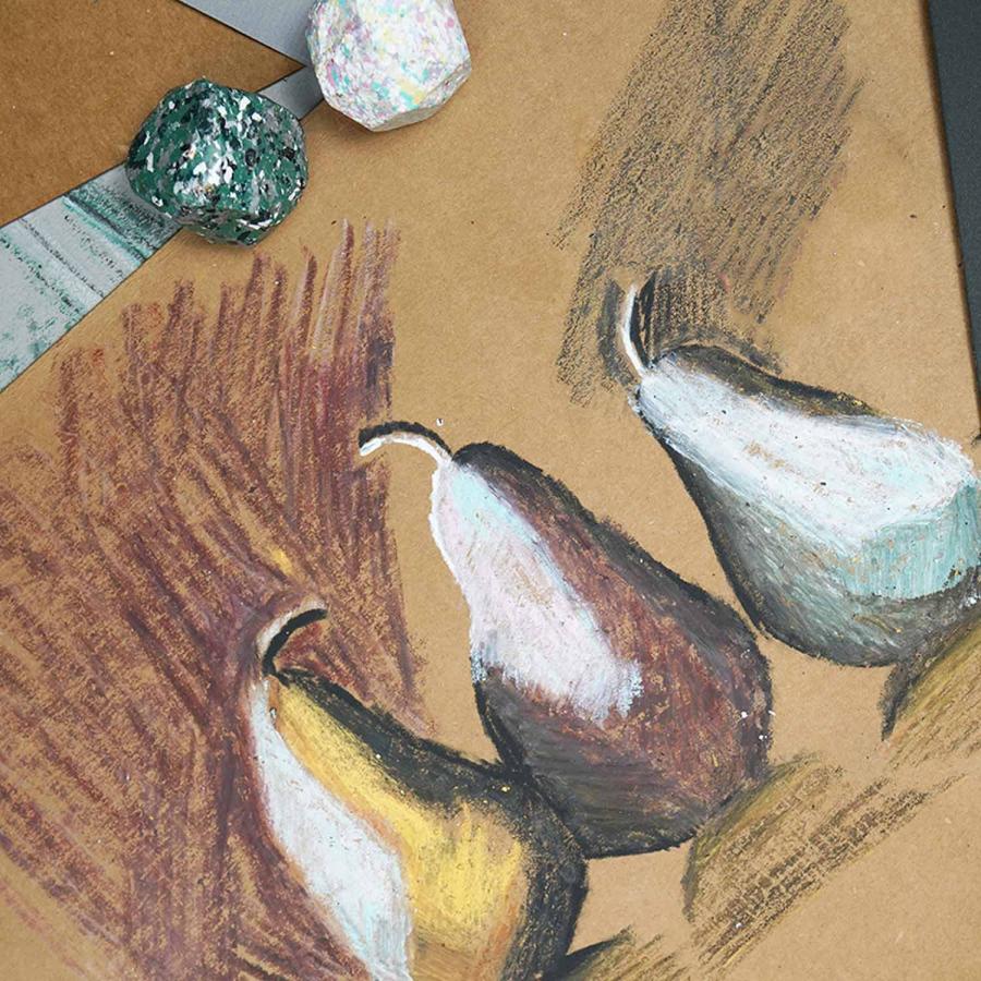 クレヨン  unto アント カラージェム 3個セット クレヨン くれよん 大人 子供 子ども お絵描き 画材 安全 おしゃれ オブジェ インテリア ギフト プレゼント | HIGHTIDE | 12