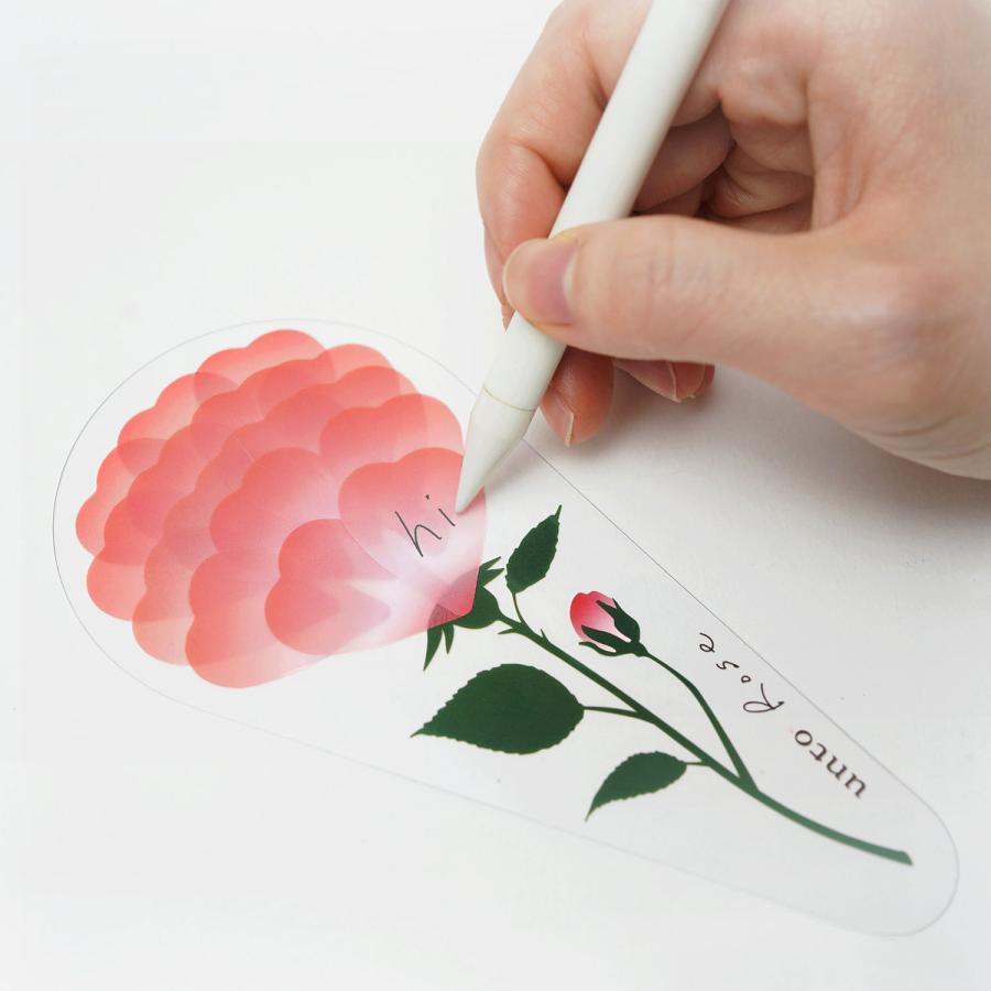 付箋 付せん unto Petalnote アント ペタルノート ふせん ブックマーク ブックマーカー 栞 しおり 読書 花 植物 | HIGHTIDE | 09