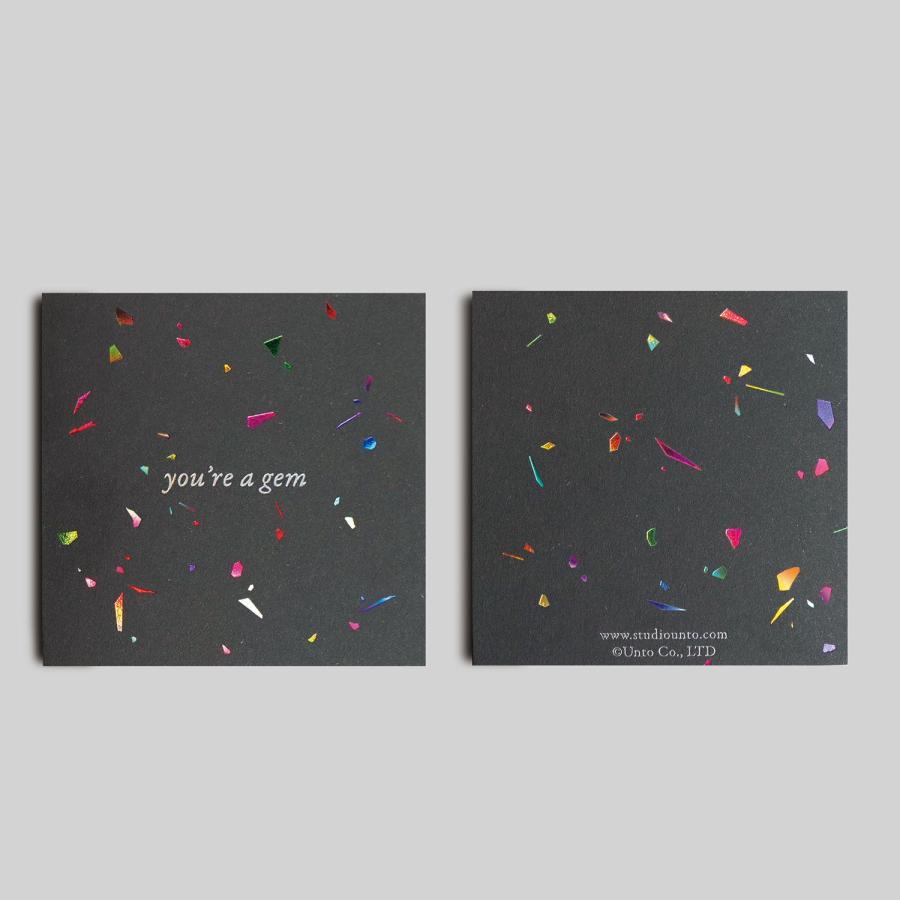 グリーティングカード unto Greeting Card アント グリーティングカード メッセージカード ギフト お祝いカード 誕生日カード 結婚祝いカード 記念日カード | HIGHTIDE | 08