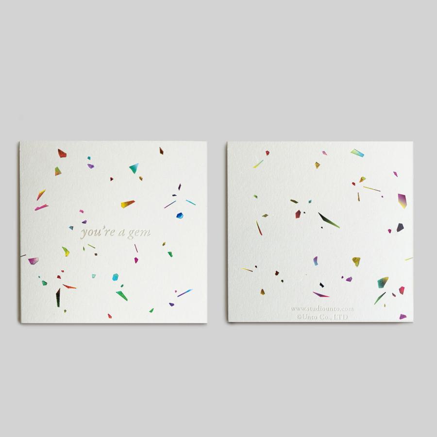 グリーティングカード unto Greeting Card アント グリーティングカード メッセージカード ギフト お祝いカード 誕生日カード 結婚祝いカード 記念日カード | HIGHTIDE | 09