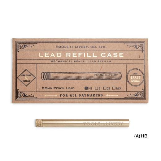 シャーペン 替芯 シャープペンシル TOOLS to LIVEBY ツールズ トゥ リブバイ リードリフィルケース HB B 2B | HIGHTIDE | 01