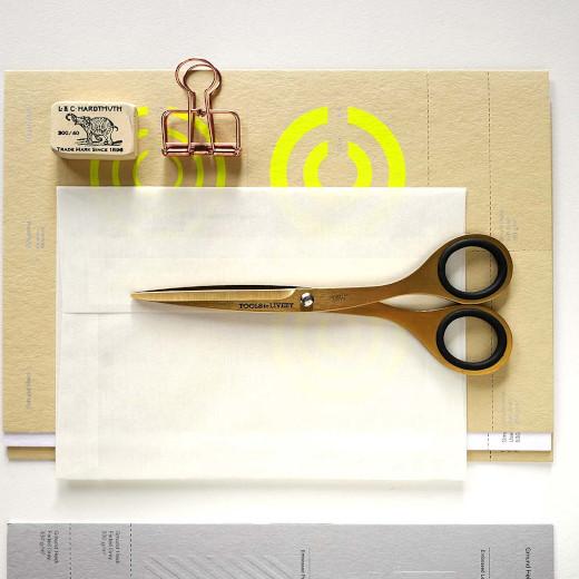 はさみ TOOLS to LIVEBY ツールズ トゥ リブバイ シザーズ 6.5 ゴールド 事務用品 ステンレス テフロン加工 おしゃれ | HIGHTIDE | 03