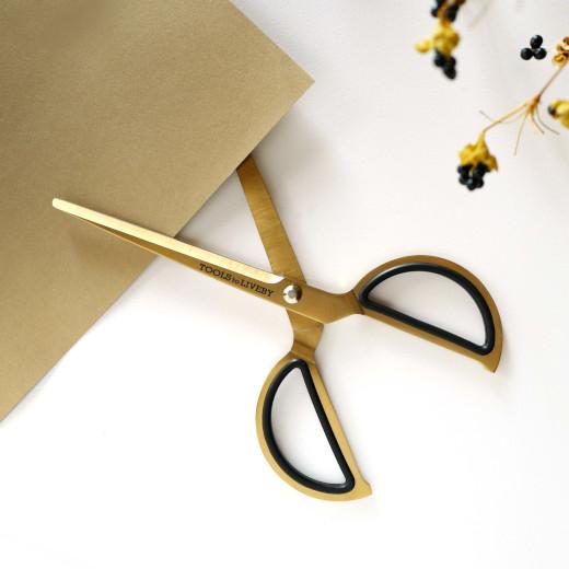 はさみ TOOLS to LIVEBY ツールズ トゥ リブバイ シザーズ 8 ゴールド ハサミ 鋏 ステンレス テフロンコート アンティーク調 おしゃれ | HIGHTIDE