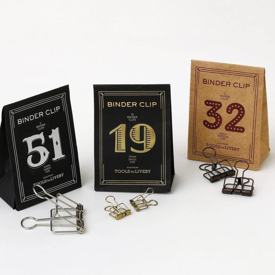 クリップ TOOLS to LIVEBY ツールズ トゥ リブバイ クリップ32 かわいい 文房具 ゴールド おしゃれ | HIGHTIDE | 18