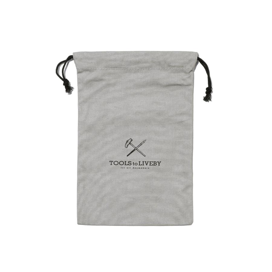 巾着袋 TOOLS to LIVEBY 巾着袋−A03S 巾着 ポーチ ツールズ トゥ リブバイ |  | 02