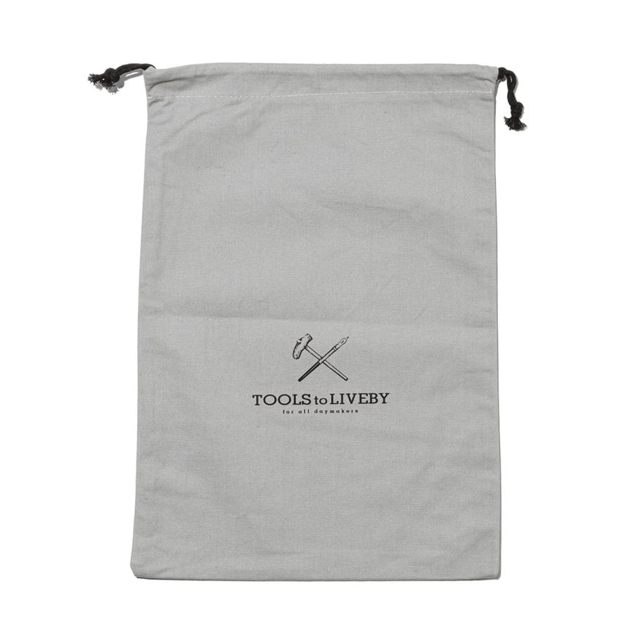 巾着袋 TOOLS to LIVEBY 巾着袋−A03L 巾着 ポーチ ツールズ トゥ リブバイ |  | 02