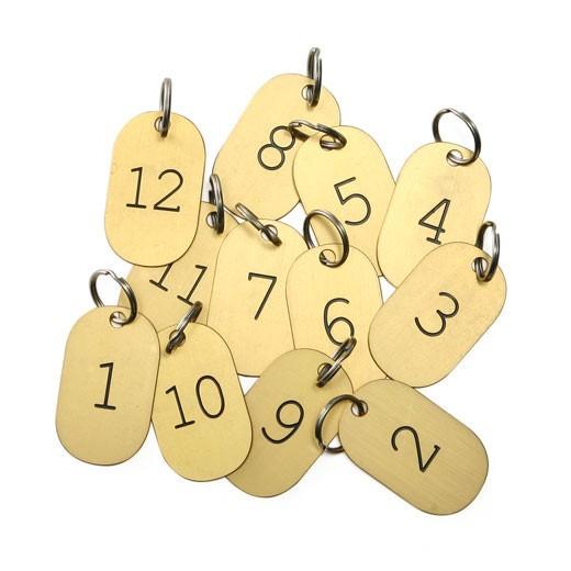 キーホルダー キーリング CANDY DESIGN&WORKS カレンダータグ ブラック キャンディデザイン&ワークス プレート 鍵 数字 誕生月 誕生日 ラッキーナンバー | DETAIL | 14