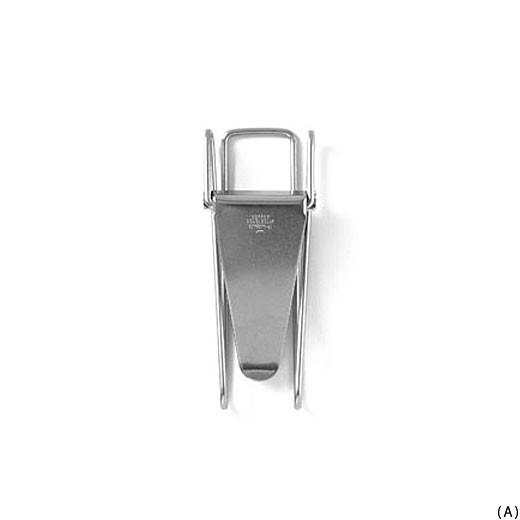 マネークリップ CANDY DESIGN&WORKS ホッパーダブルクリップ カードホルダー 財布 メンズ レディース コンパクト おしゃれ 真鍮 ニッケル カード ギフト | DETAIL | 01