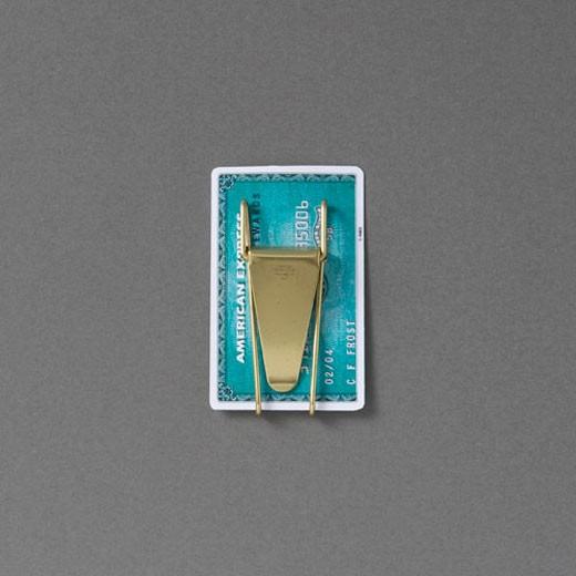 マネークリップ CANDY DESIGN&WORKS ホッパーダブルクリップ カードホルダー 財布 メンズ レディース コンパクト おしゃれ 真鍮 ニッケル カード ギフト | DETAIL | 06