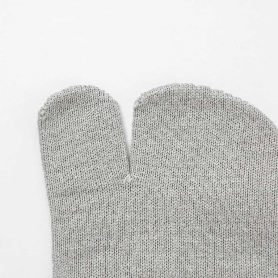 和紙糸ソックス L (メンズ) 直営店限定 和紙糸混 和紙混 ソックス ショート丈 靴下 足袋ソックス | HIGHTIDE | 05