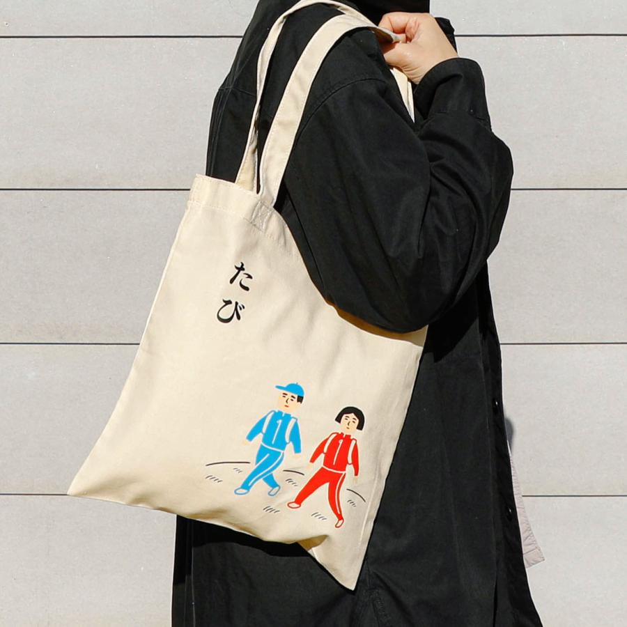 トートバッグ ニューレトロ レディース ミニ 小さめ コーヒー サウナ トラベル コットン 綿 軽量 肩掛け かわいい | HIGHTIDE | 13