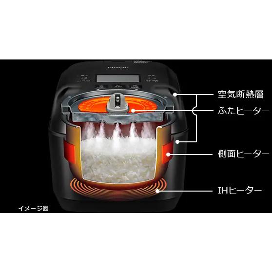 ふっくら御膳 日立 RZ-V100HM(W)フロストホワイト 5.5合炊きIH ふっくら御膳 日立 RZ-V100HM(W)フロストホワイト 5.5合炊きIH