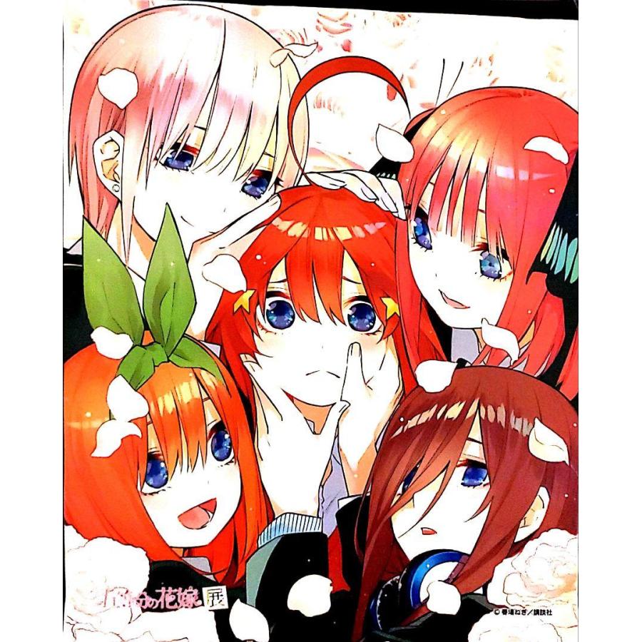 五等分の花嫁 パジャマフィギュア 五等分の花嫁展 キャンパスボード