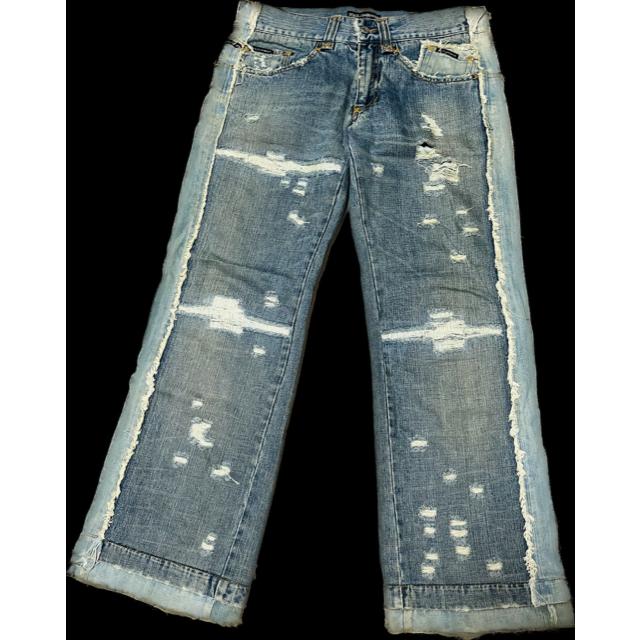 DOLCE &GABBANA ドルチェ アンド ガッバーナ ベッカム ヴィンテージ ジーンズ 正規品 レア物 44サイズ 古着