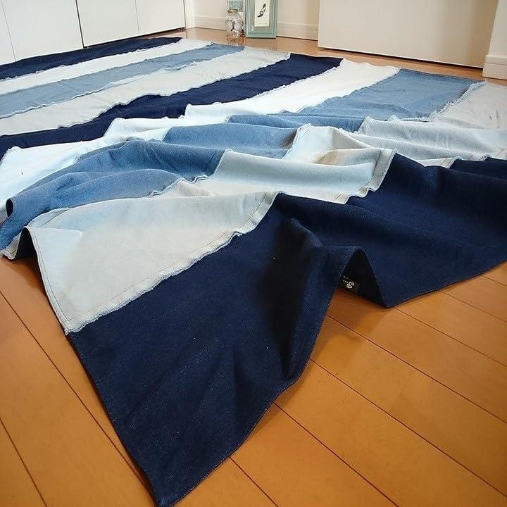 マルチカバー ソファーカバー 長方形 190cm×270cm デニム