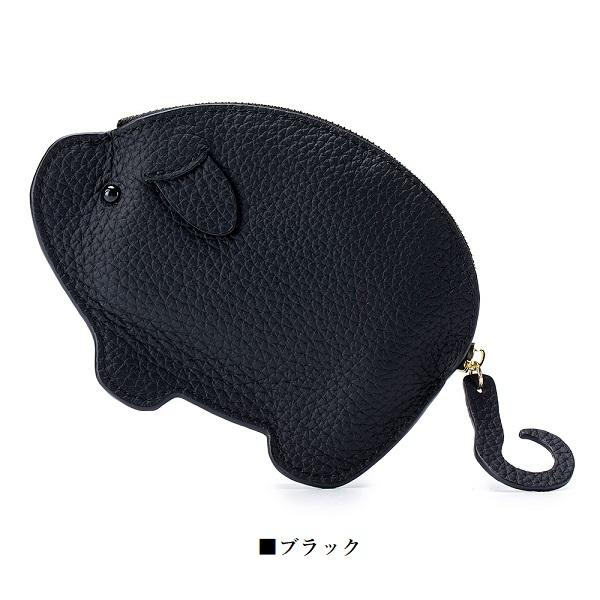 ピッグ型小銭入れ アニマル小銭入れ 小物入れ 本革小銭入れ