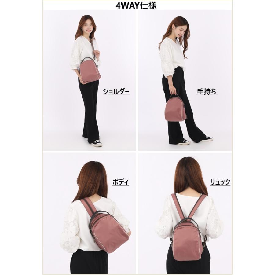 4WAYリュック無地 リュック ショルダーバッグ 斜め掛け 手持ちバッグ  