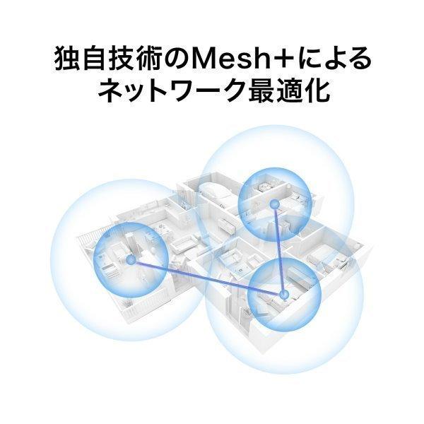 HUAWEI ルーター Wi-Fi Mesh 7 AX6600 メッシュ 無線LANルーター 6+ 