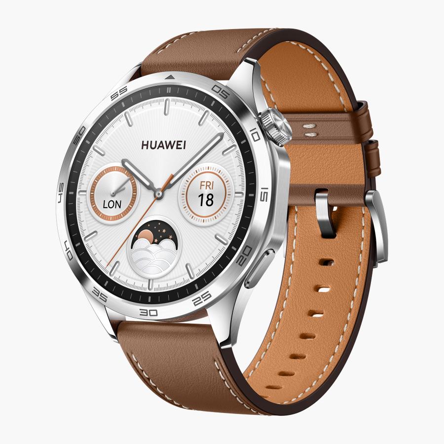 HUAWEI スマートウォッチ WATCH GT 4 46mm ブラウン ゴルフナビ HUAWEI スマートウォッチ WATCH GT 4 46mm ブラウン ゴルフナビ