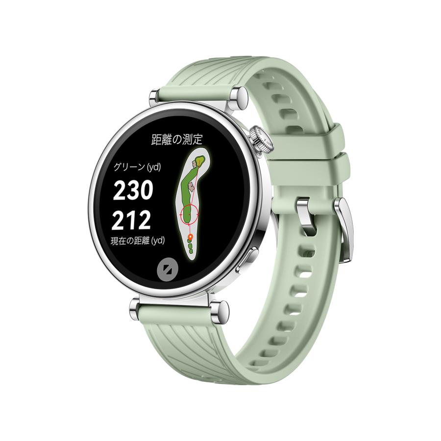 HUAWEI スマートウォッチ WATCH GT 4 41mm グリーン ゴルフナビ HUAWEI スマートウォッチ WATCH GT 4 41mm グリーン ゴルフナビ