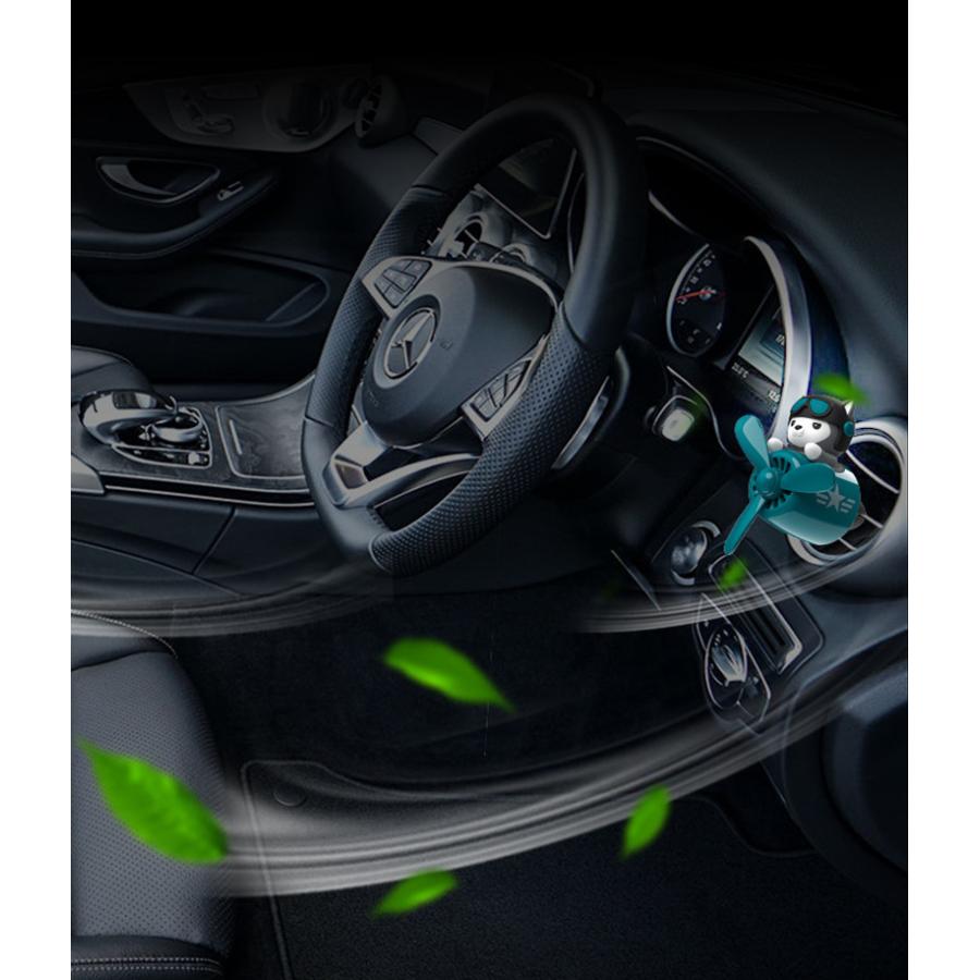 シベリアンハスキーパイロット車用芳香剤 アロマディフューザー 車載