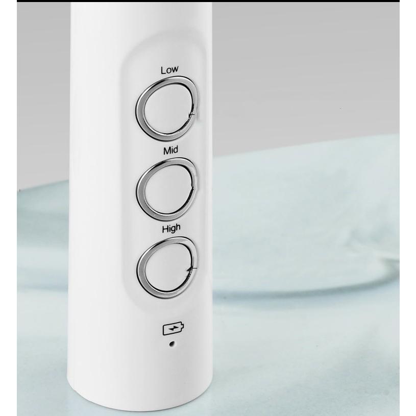 ミルク泡立て器 電動 ミルクフォーマー 3段階スビード ワンタッチ操作 USB充電式  ハンドミキサー｜huayun0522｜05