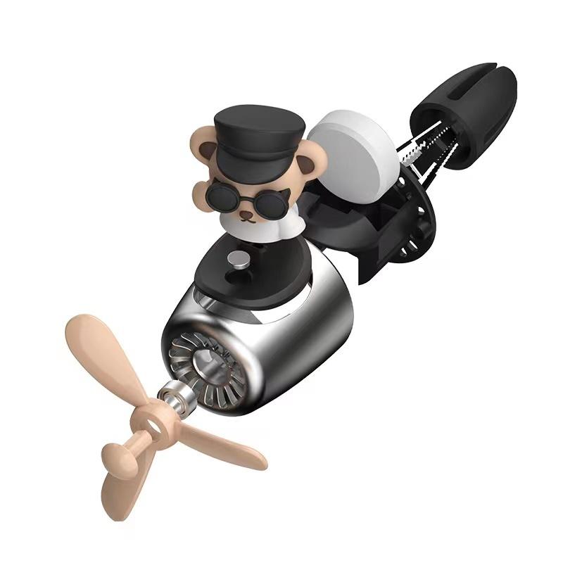 ベアーパイロット車用芳香剤 TEDDA BEAR アロマディフューザー 車載