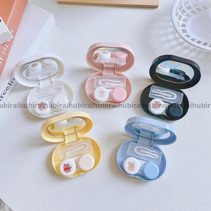 ミラー付き くまちゃん コンタクトケース コンタクトレンズ ケース カラコンケース カラーコンタクトケース テディベア くま 可愛い 10代 代 Zz0224a Tb2365 株式会社フビライ 通販 Yahoo ショッピング