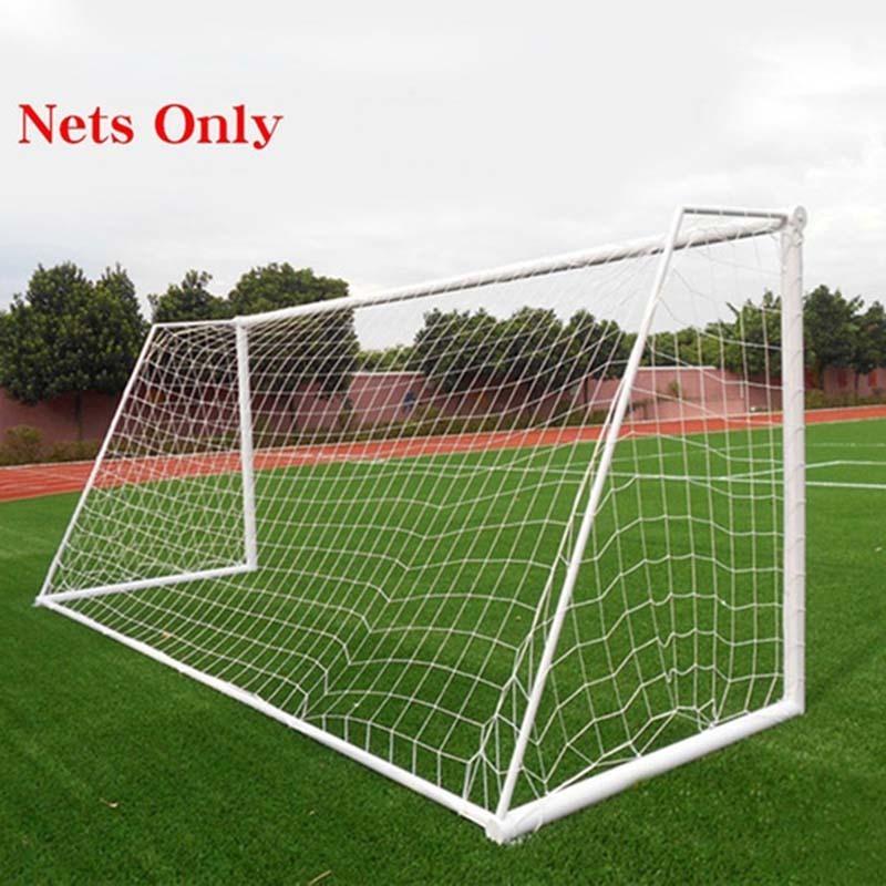 日本最大のブランド ホットフルサイズサッカーネットサッカーゴールポストジュニアスポーツトレーニング 1 8 メートル 1 2 Wantannas Go Id