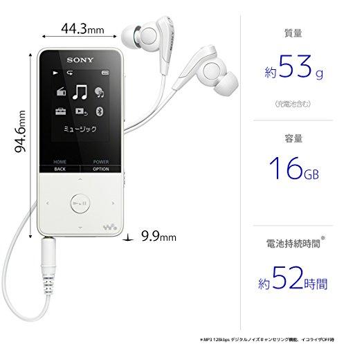 ソニーSONY ウォークマン Sシリーズ 16GB NW-S315 : MP3プレーヤー