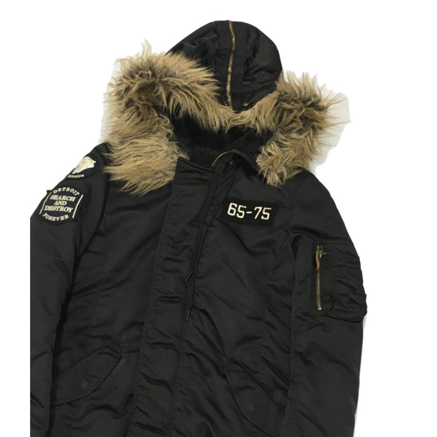 HYSTERIC GLAMOUR　ミリタリージャケット　美品 ヒステリックグラマー ミリタリージャケット ブラック 2AC-8550