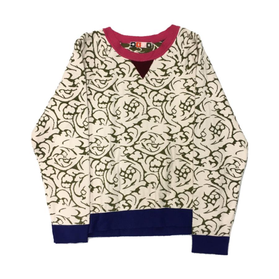 エムエスジーエム 総柄ニット レディース SIZE S MSGM 中古 