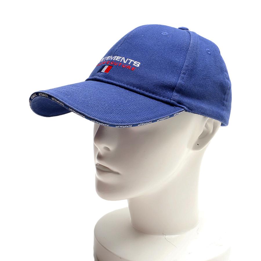 ヴェトモン キャップ ブルー 18ss メンズ VETEMENTS 中古 : Rehello by