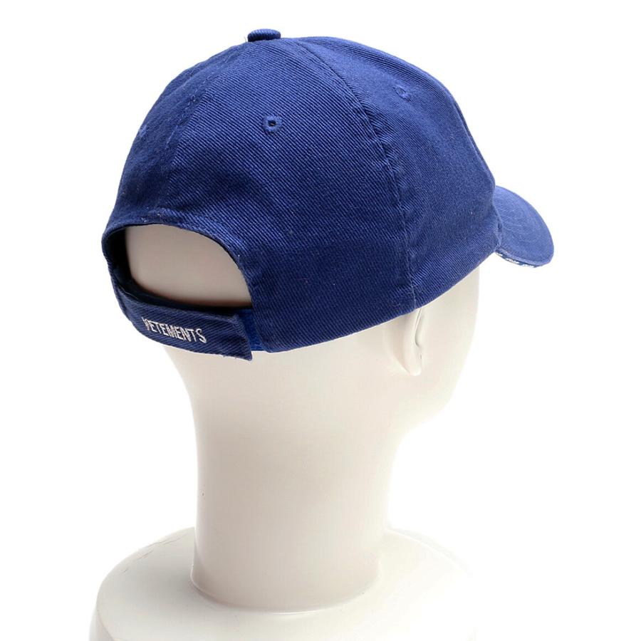 ヴェトモン キャップ ブルー 18ss メンズ VETEMENTS 中古 : Rehello by