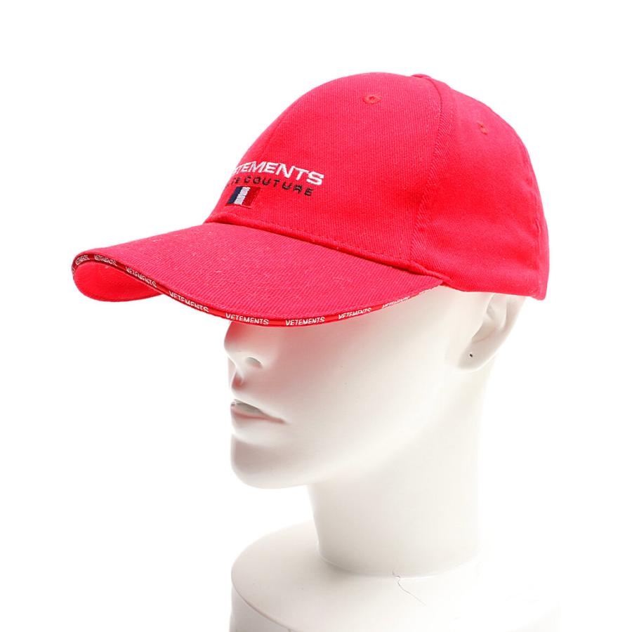 ヴェトモン キャップ レッド 18ss メンズ VETEMENTS 中古 : 801010400 