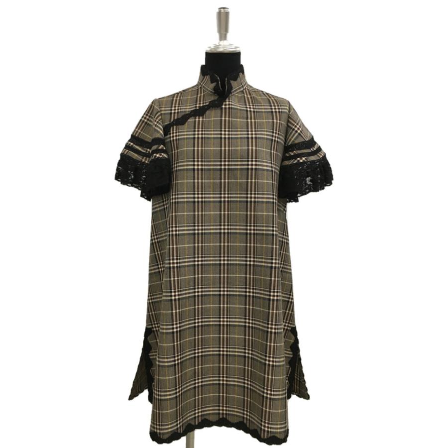 ケイタマルヤマ 半袖チャイナワンピース チェック レディース Size 1 Keita Maruyama 中古 Hugall Fashion ハグオール 通販 Yahoo ショッピング