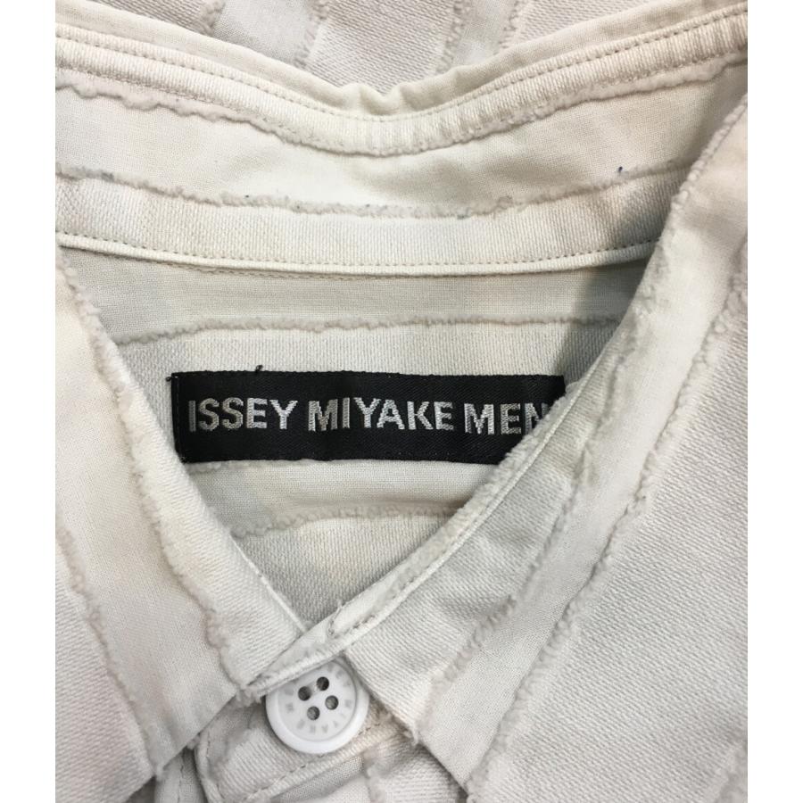 美品 イッセイミヤケ メン 長袖シャツ 2020ss s DYEING CUT JACQUARD