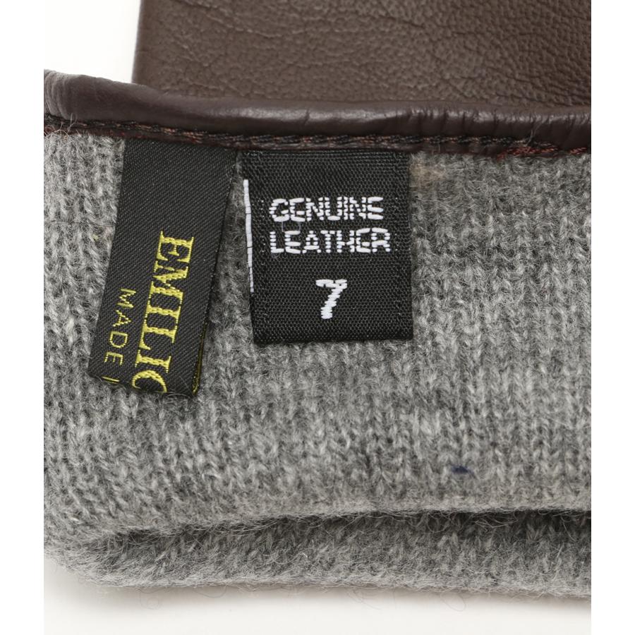 エミリオプッチ グローブ 手袋 カシミヤ100％ 96GG10 レディース SIZE