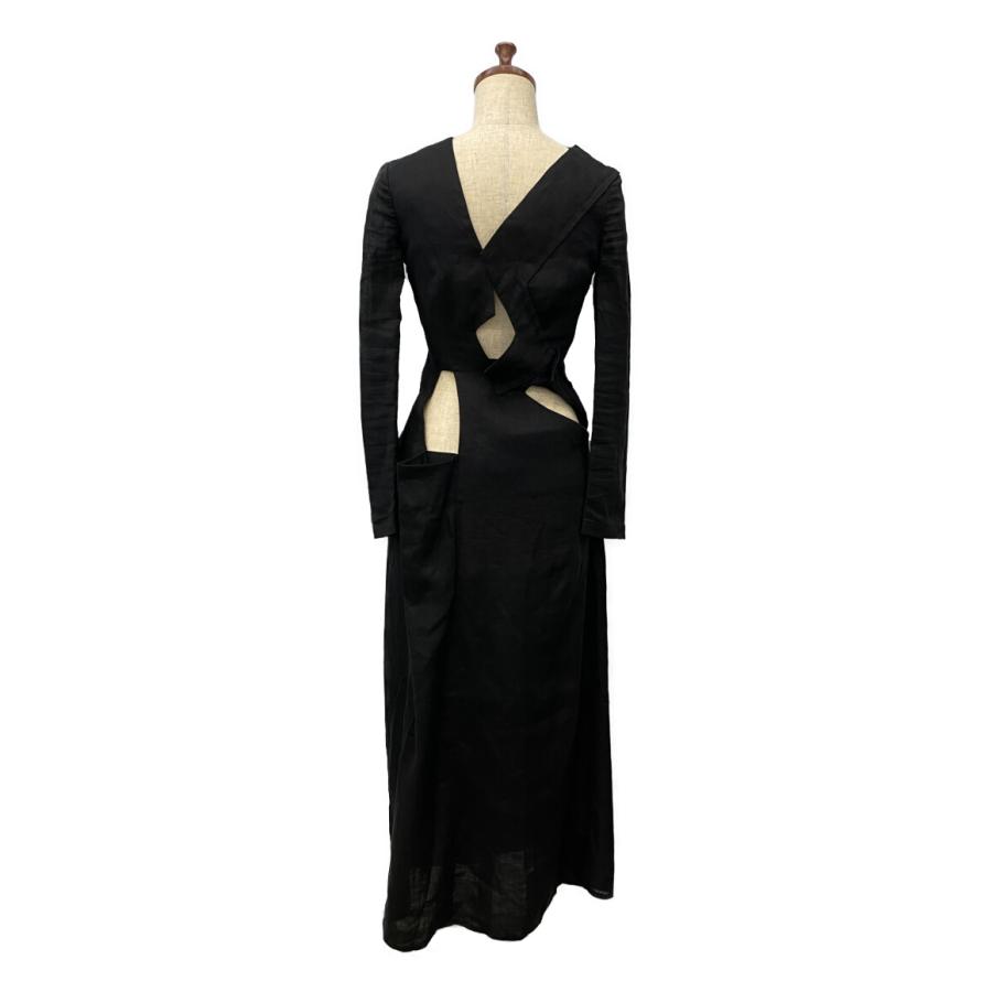 【美品】Yohji Yamamoto ヨウジヤマモト ワンピース ノースリフレア 中古・古着通販】yohji yamamoto+Noir (ヨウジヤマモトプリュス