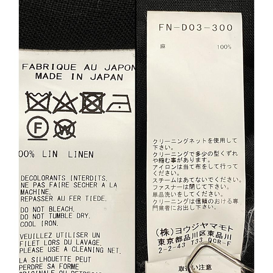 syte by Yohji Yamamoto 長袖 コットンワンピース 日本製 WORK SHOP Yohji Yamamoto ワークショップヨウジヤマモト 花プリント