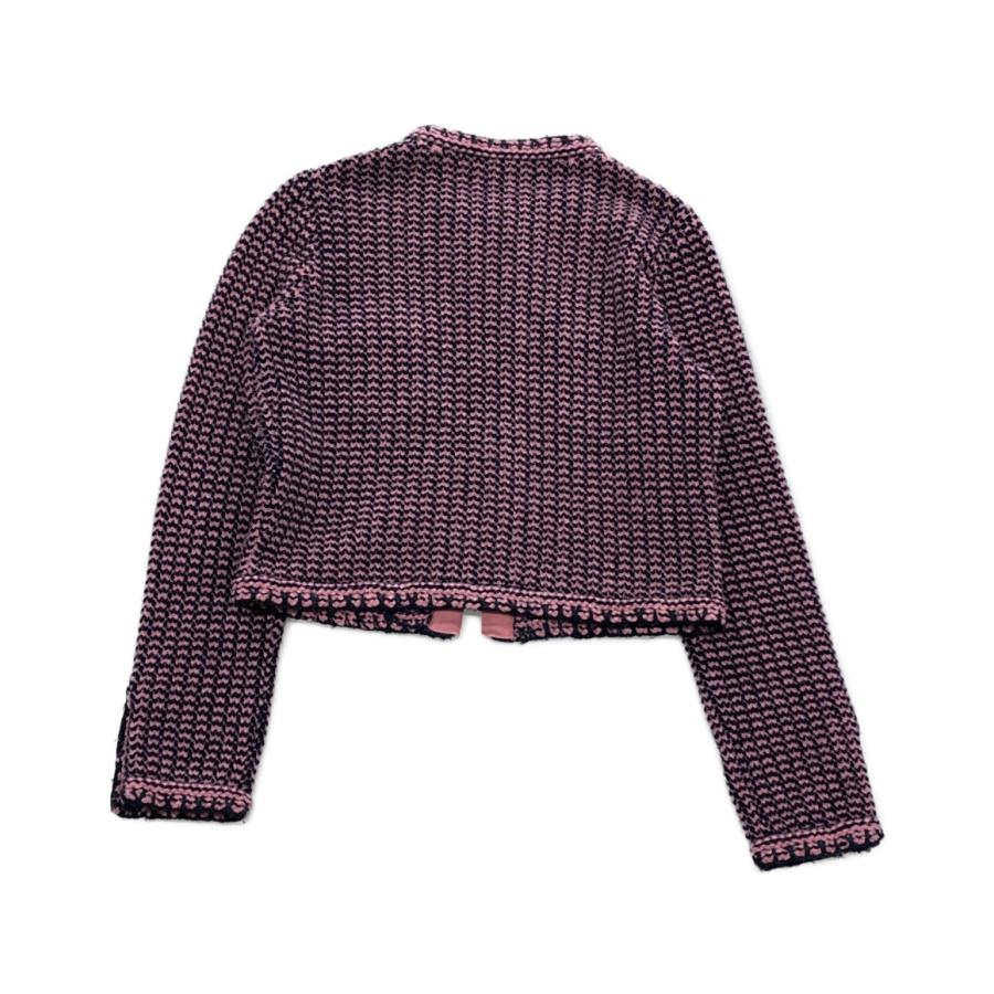シャネル ココボタン カシミア ノーカラージャケット P70487  