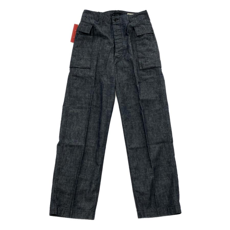 ボンクラ デニムパンツ コットンリネンダンガリー 23ss メンズ SIZE 30