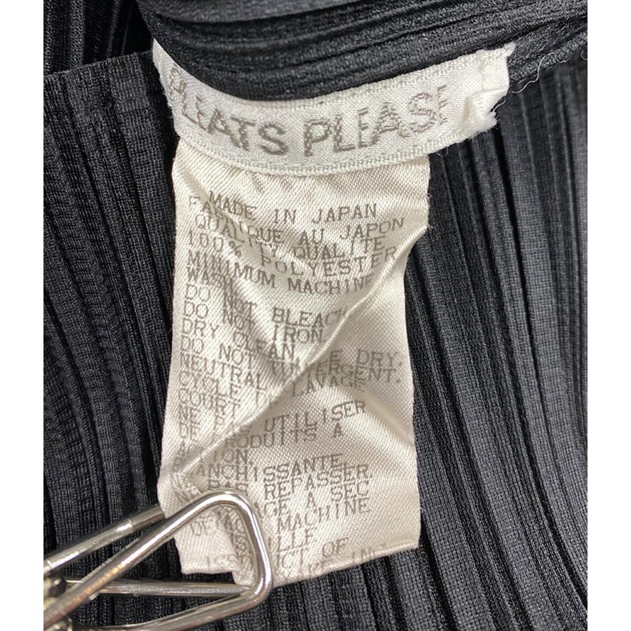 プリーツプリーズ ノースリーブワンピース ブラック PP04-JH648  