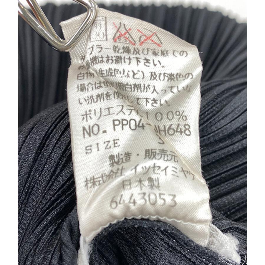 プリーツプリーズ ノースリーブワンピース ブラック PP04-JH648  