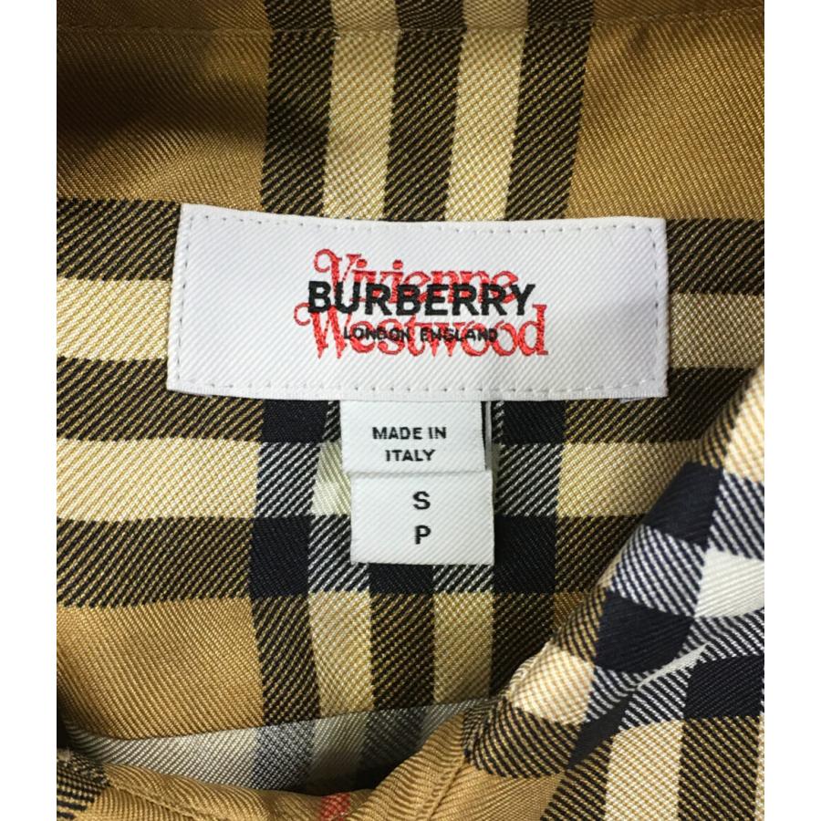 美品 バーバリー ヴィヴィアンウエストウッド 長袖シャツ ビッグ 美品 バーバリー ヴィヴィアンウエストウッド 長袖シャツ ビッグ