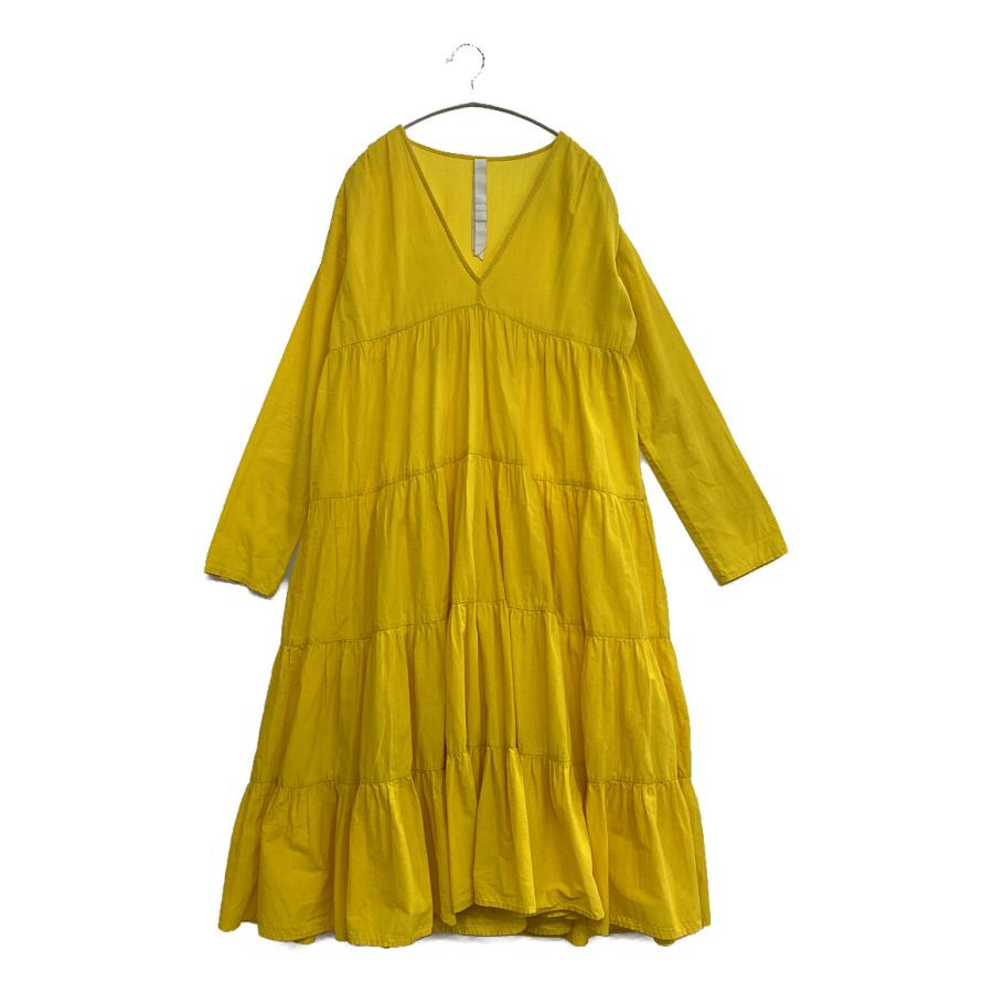 マーレット ティアードワンピース イエロー レディース SIZE XS  