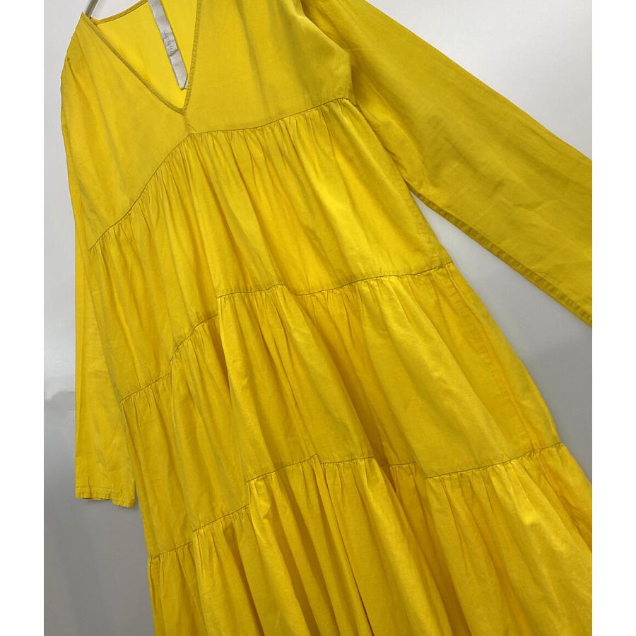 マーレット ティアードワンピース イエロー レディース SIZE XS  
