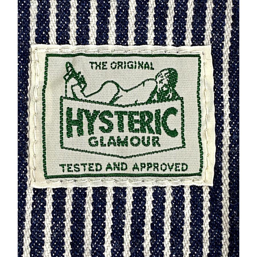 HYSTERIC GLAMOUR ストライプパンツ,ヒッコリーパンツ ヒステリックグラマー パンツ ペインターヒッコリーパンツ