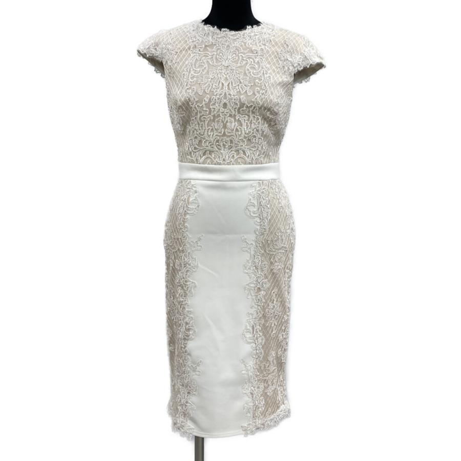 未使用　TADASHI SHOJI 　サイズ2 レース刺繍 ドレス　ワンピース タダシショージ ワンピース レース ドレス レディース SIZE 2